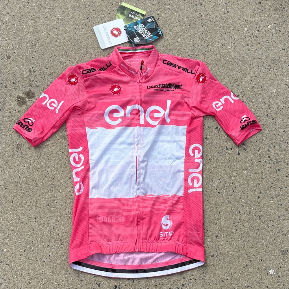 Castelli Pink Cycling Jersey